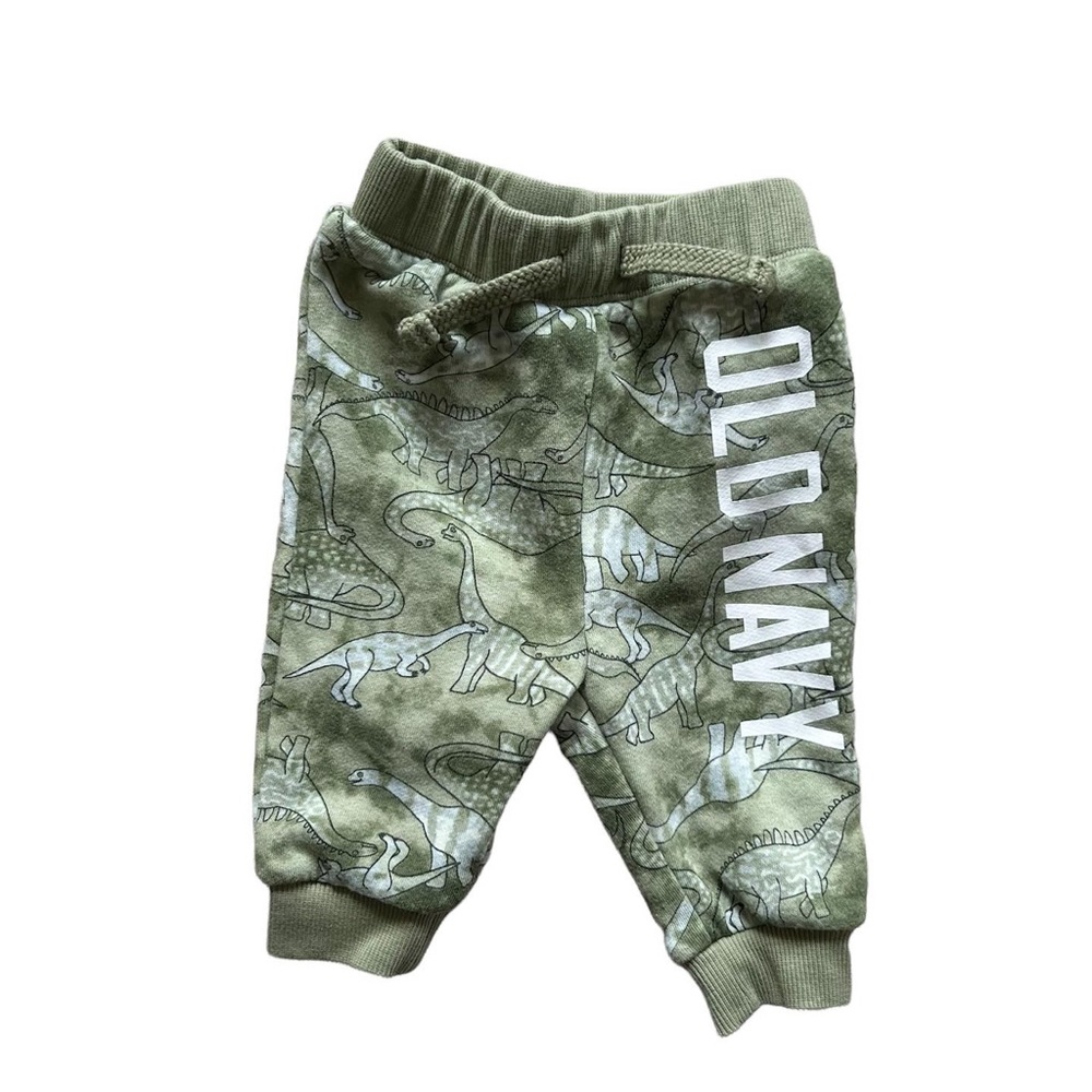 Old Navy Dino joggers 0-3 months